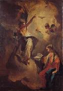 Giovanni Battista Tiepolo The Annunciation oil on canvas